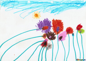 childrens-childhood-drawings-flowers-drawing-wildflowers-42859